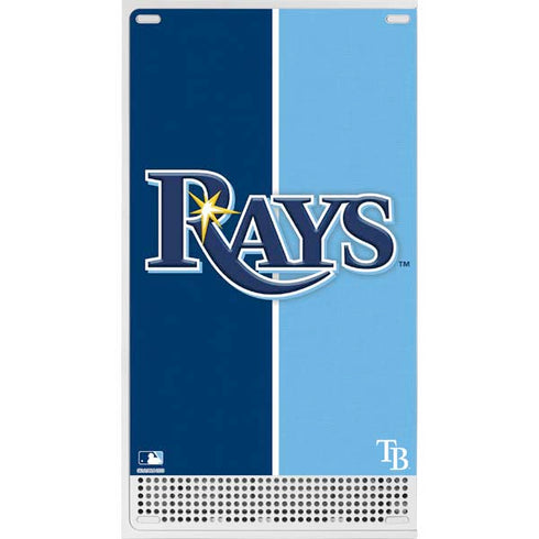 MLB Tampa Bay Rays Split Xbox Series S Console Skin